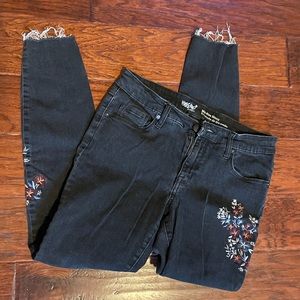 Mossimo floral Skinny Jeans